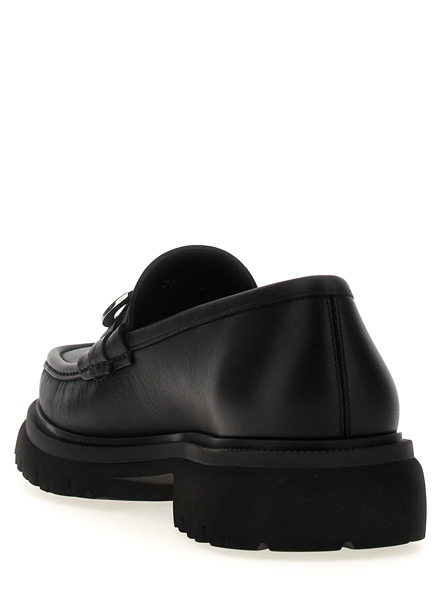 FERRAGAMO 'COCOON' LOAFERS 773850NERO