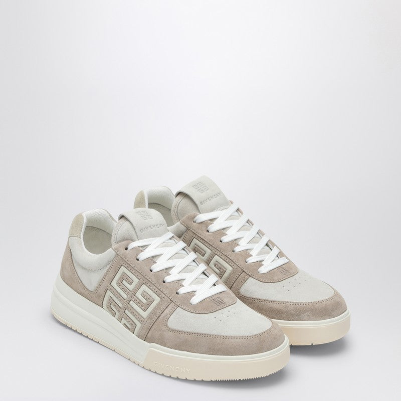 GIVENCHY Beige/white suede G4 Sneaker BE0030E21UP_GIV-291