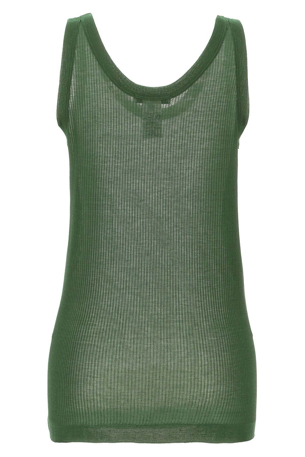 LEMAIRE 'SEAMLESS RIB' TANK TOP TO1156LK1017GR627