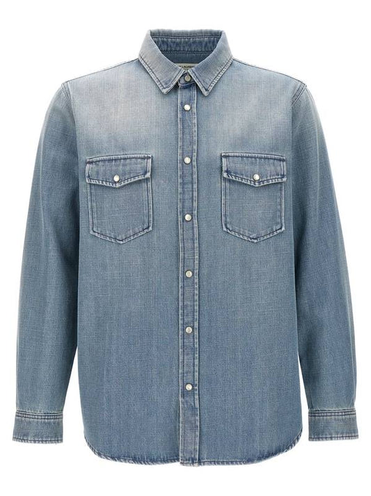 Saint Laurent DENIM SHIRT 604792Y18UA4176