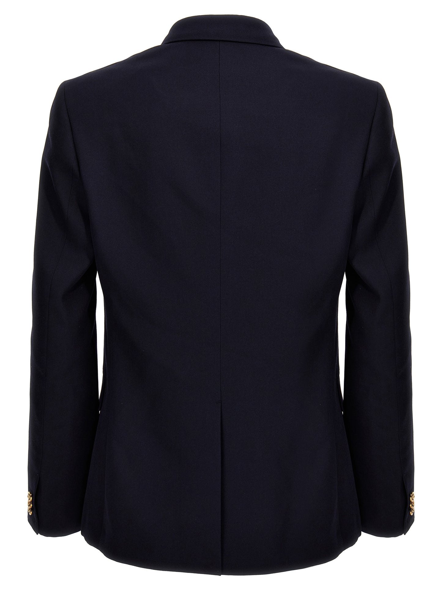 VERSACE DOUBLE-BREASTED WOOL BLAZER 10132831A098381UI20