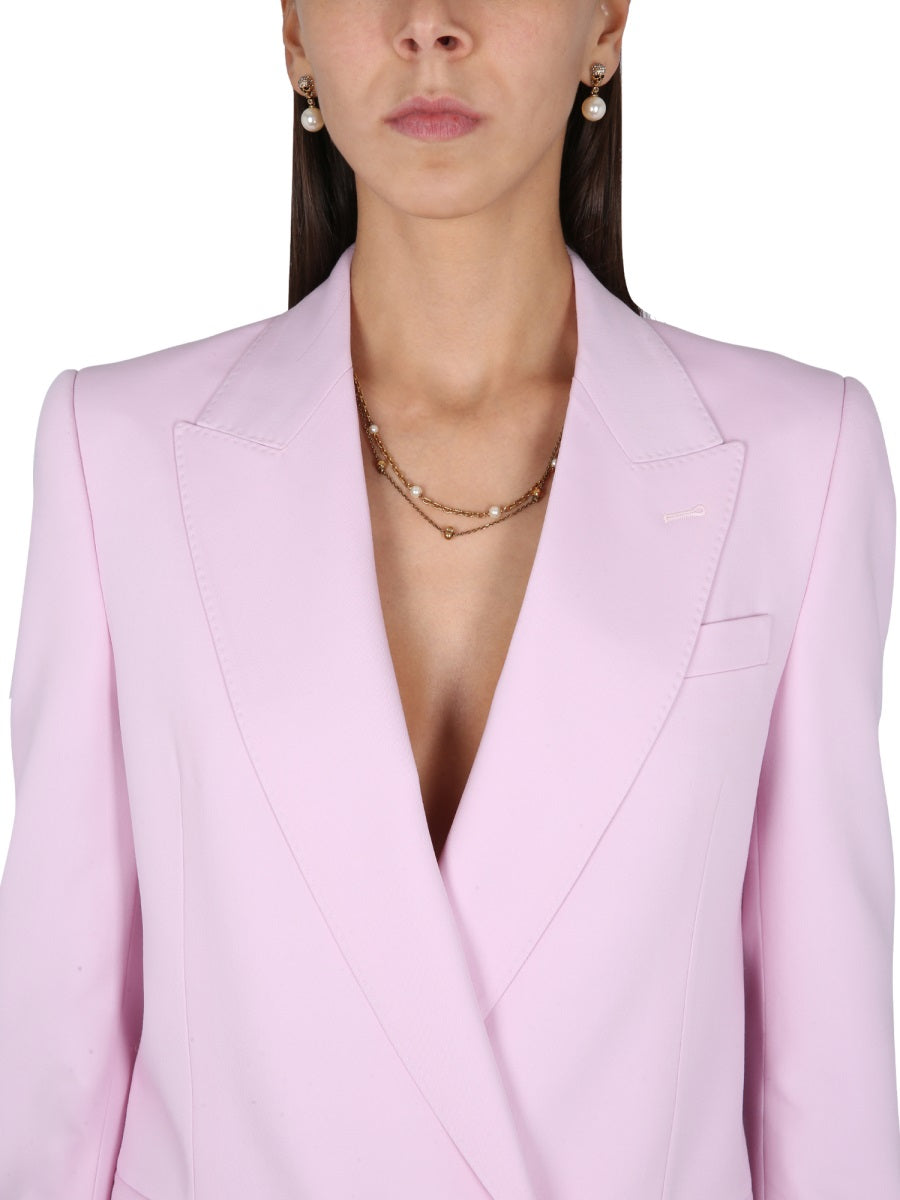 Alexander McQUEEN DOUBLE-BREASTED JACKET 734497QJADC5093