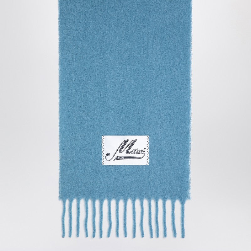 Marni Alpaca light blue scarf SCMC0059Y0UTW918P_MARNI-00B47