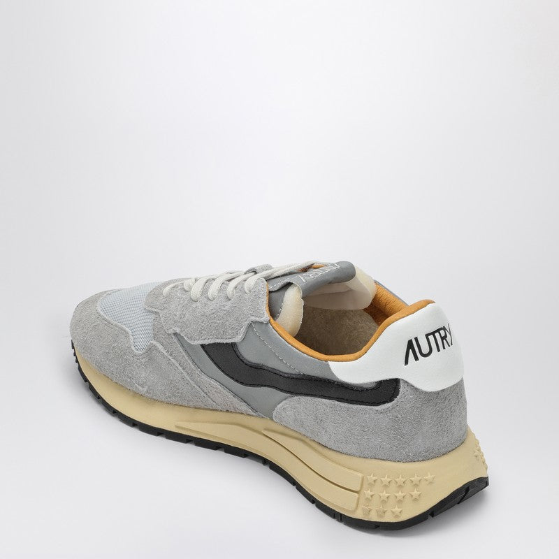 AUTRY Reelwind Sneaker in grey nylon and suede WWLMRL04P_AUTRY-RL04