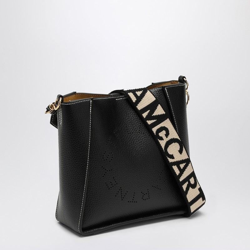 Stella McCartney Black Stella Logo cross-body bag 700073WP0057P_STELL-1000