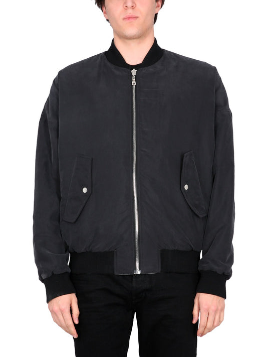 Balmain REVERSIBLE BOMBER JACKET AH0TF355CD83AAA