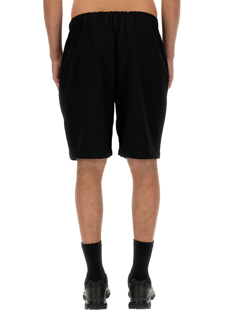 South2 West8 TWILL BERMUDA SHORTS OT499D-BLACK