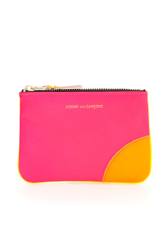 Comme Des Garçons Wallet super fluo pouch SA8100SFPINYE