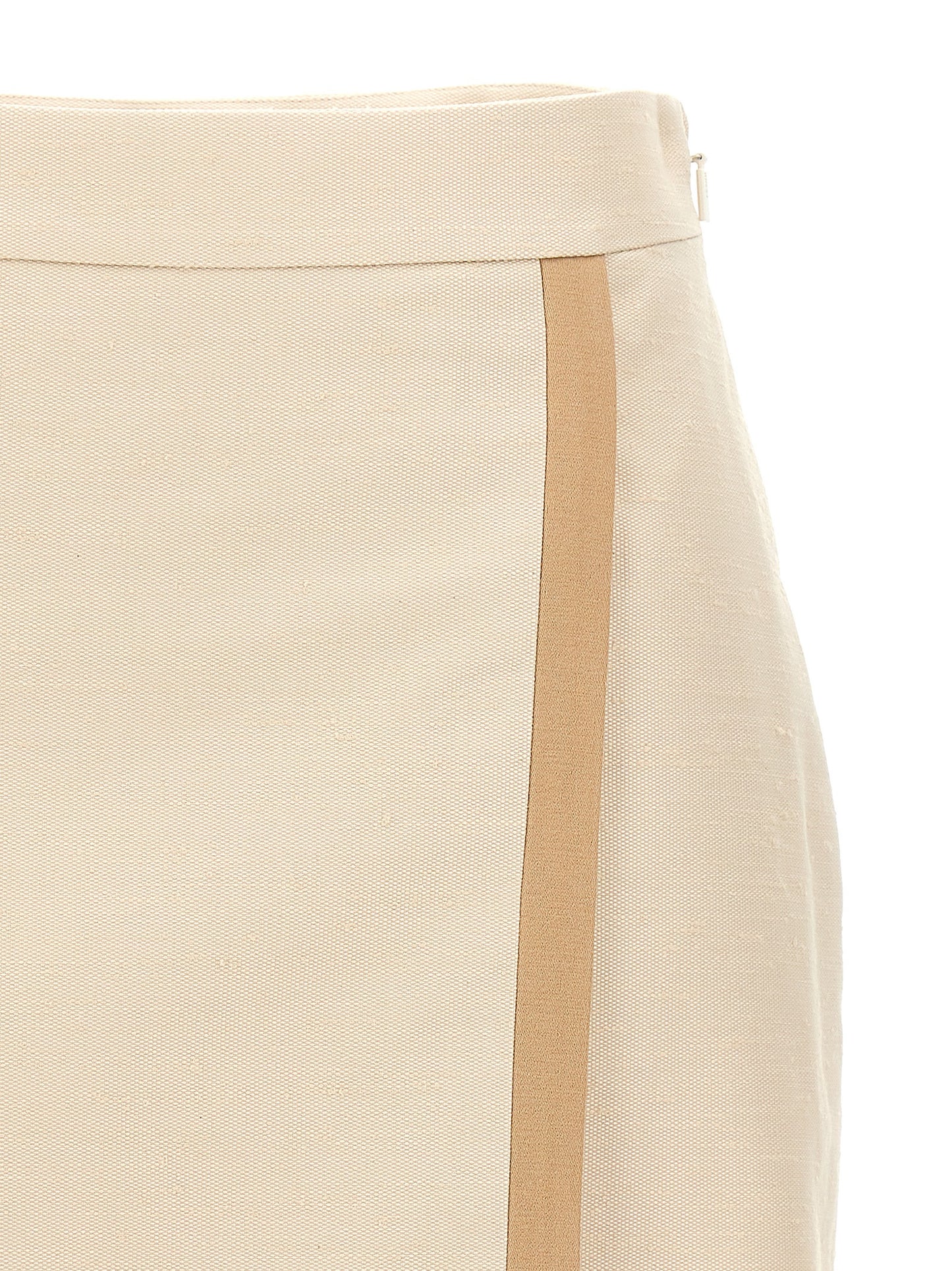 FENDI CONTRASTING PROFILE SKIRT FQ7583AWZWF1P2N