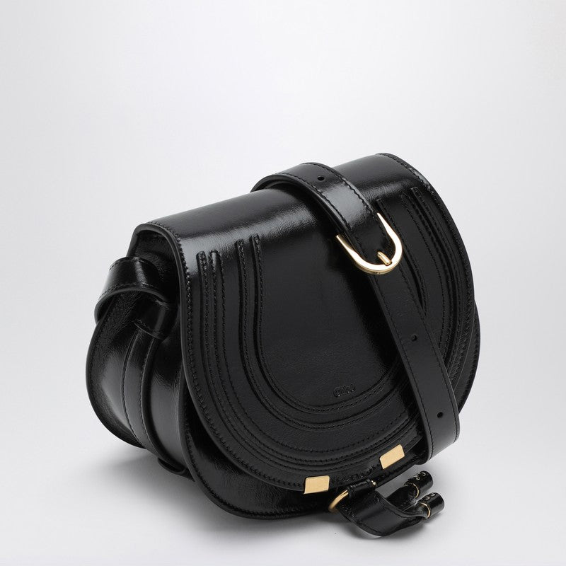 Chloé Marcie black small saddle bag CHC24AS680N57P_CHLOE-001