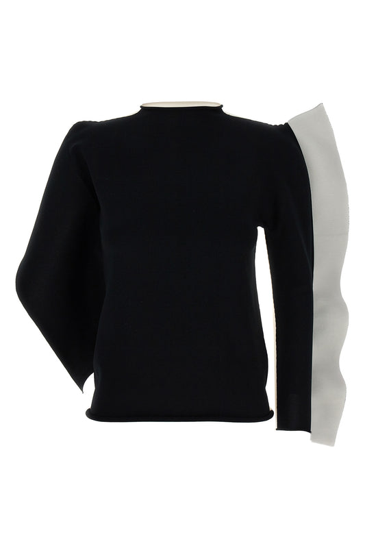 ISSEY MIYAKE 'SHAPED CANVAS' SWEATER IM38KN28508