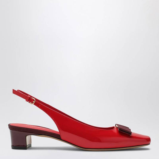 FERRAGAMO Vara red/burgundy slingback 07798471CLEQ_FERRA-FB