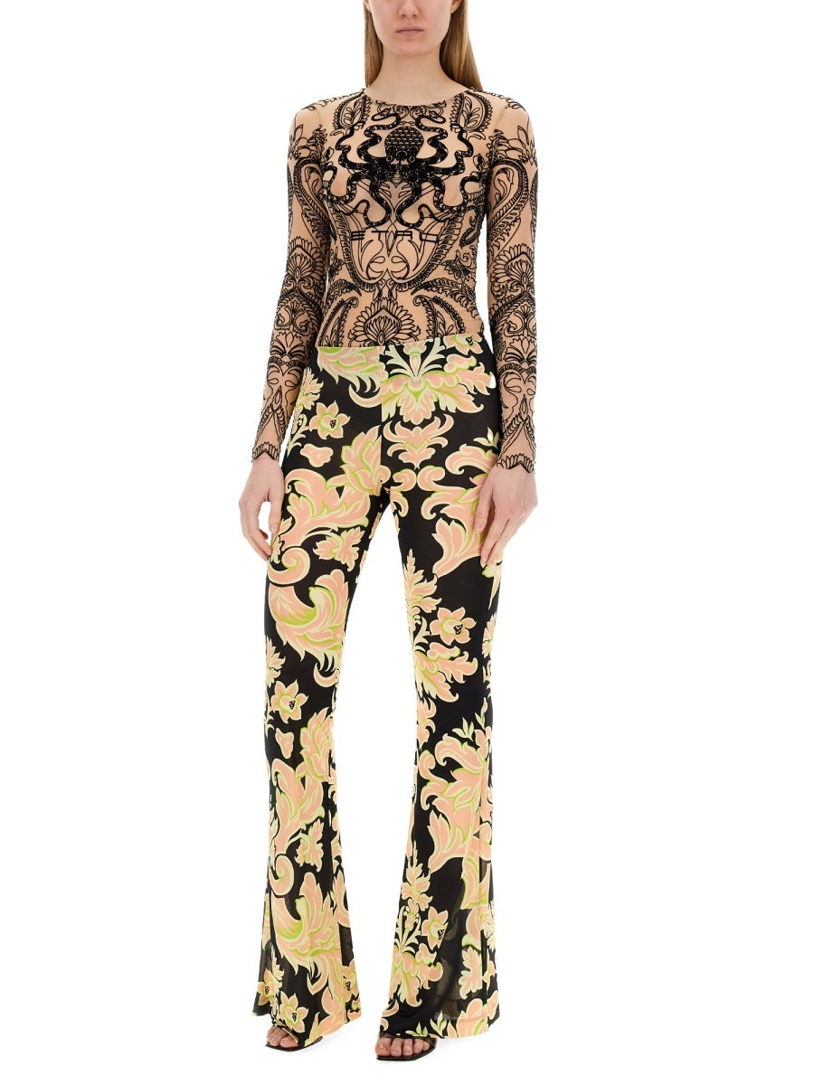 ETRO PRINTED JERSEY PANTS WREA002699IA416X0810