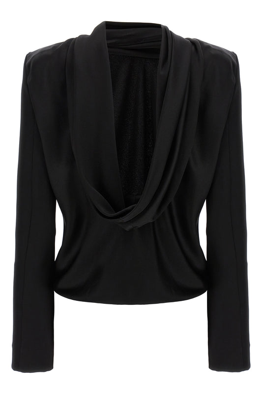 Saint Laurent BACK NECKLINE TOP 765331Y7G271000