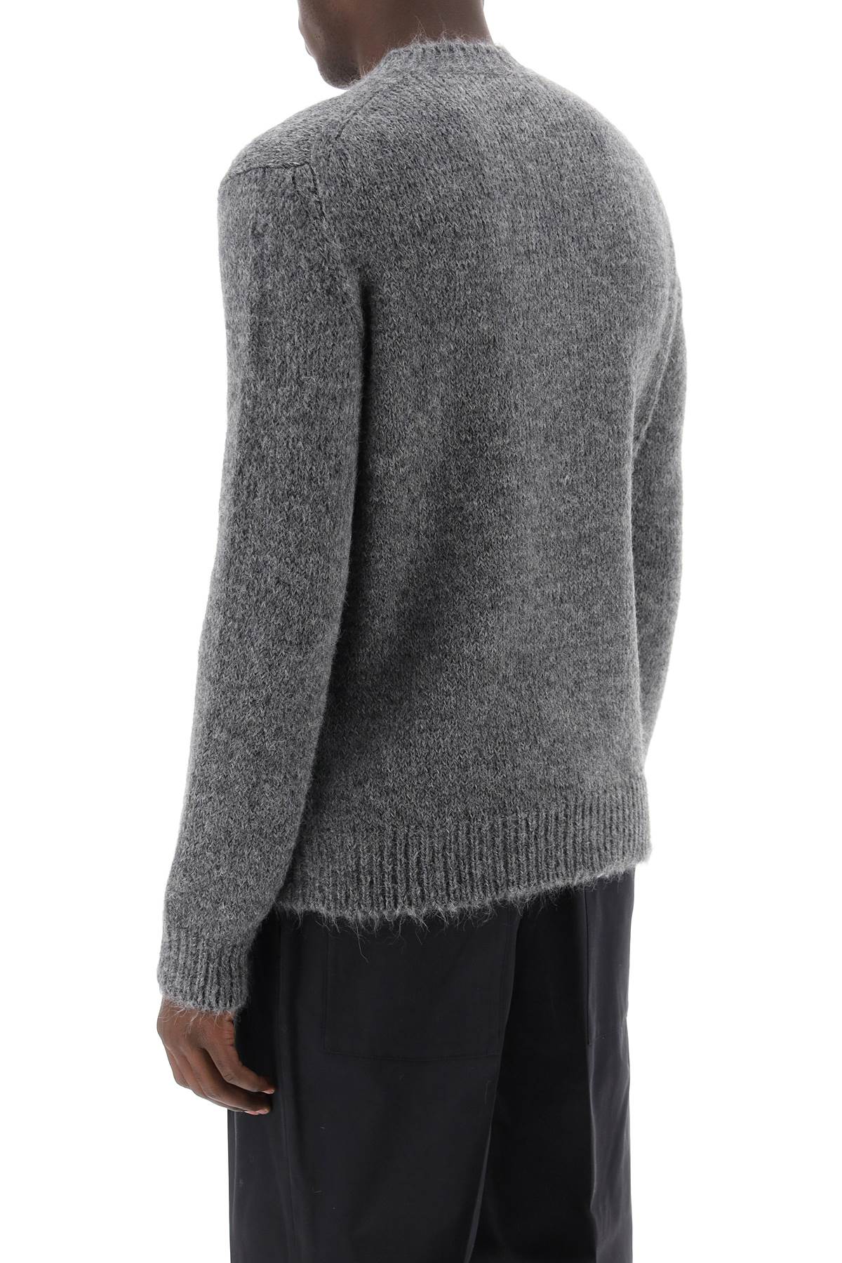 Jil Sander alpaca crew neck sweater J22GP0132J14628034