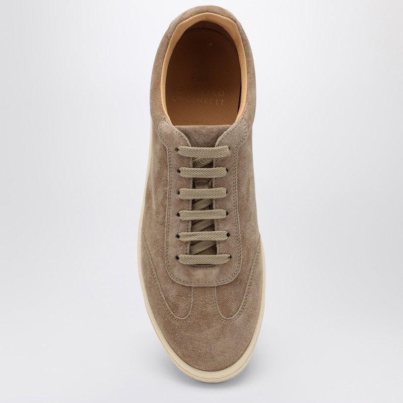 Brunello Cucinelli Beige suede sneaker MZUSILN311LEP_CUCIN-C8051