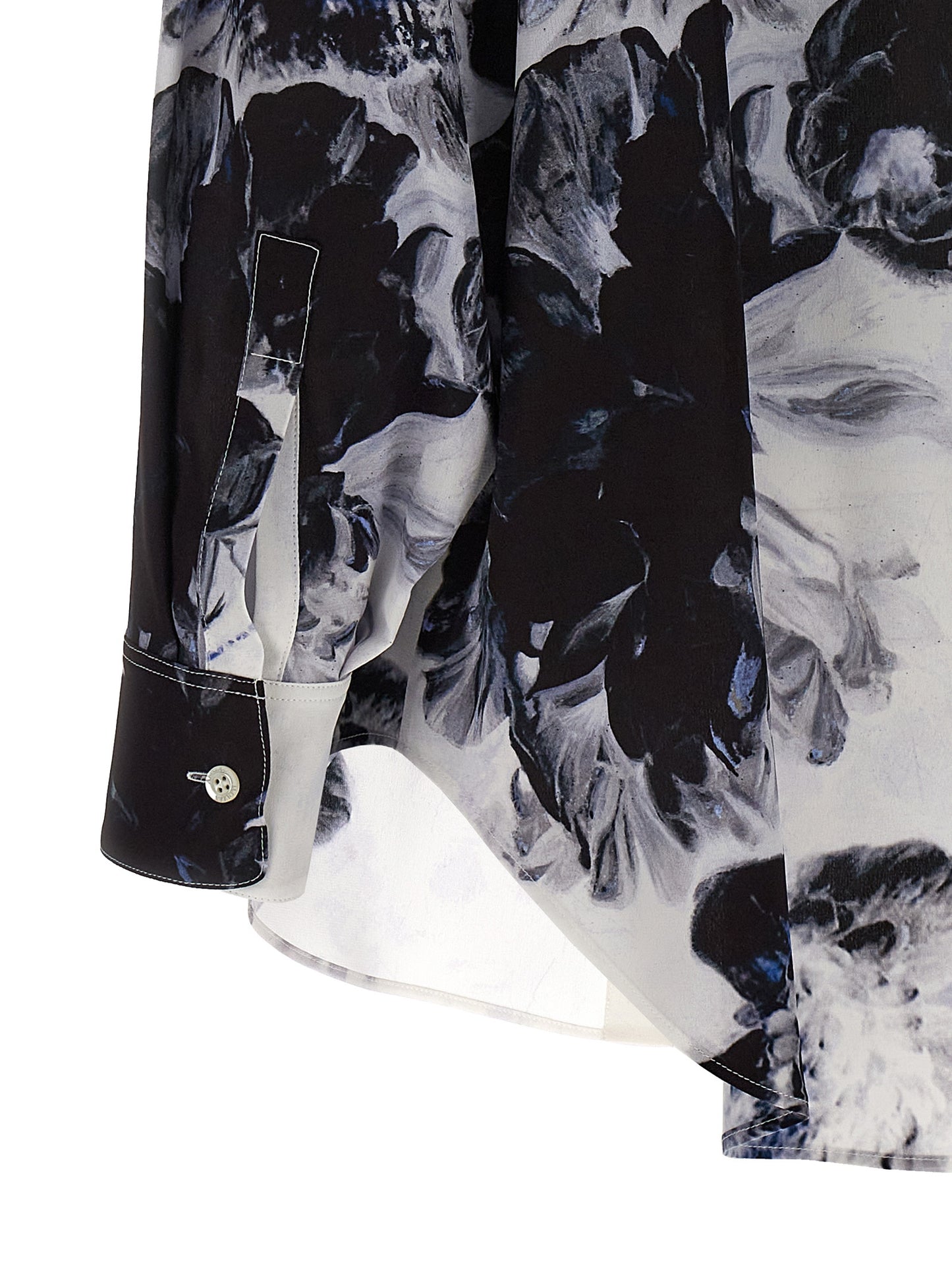 Alexander McQUEEN 'CHIAROSCURO' SHIRT 757355QZALG4243