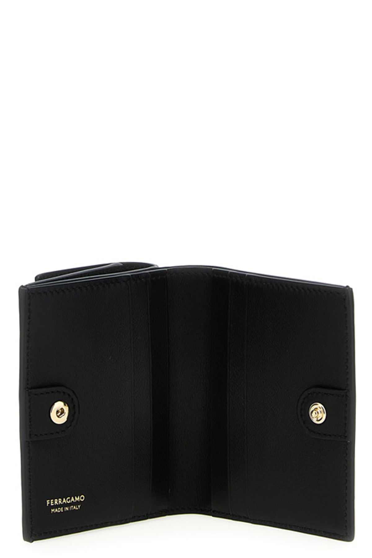 FERRAGAMO 'GANCINI' WALLET 0760658BLACK