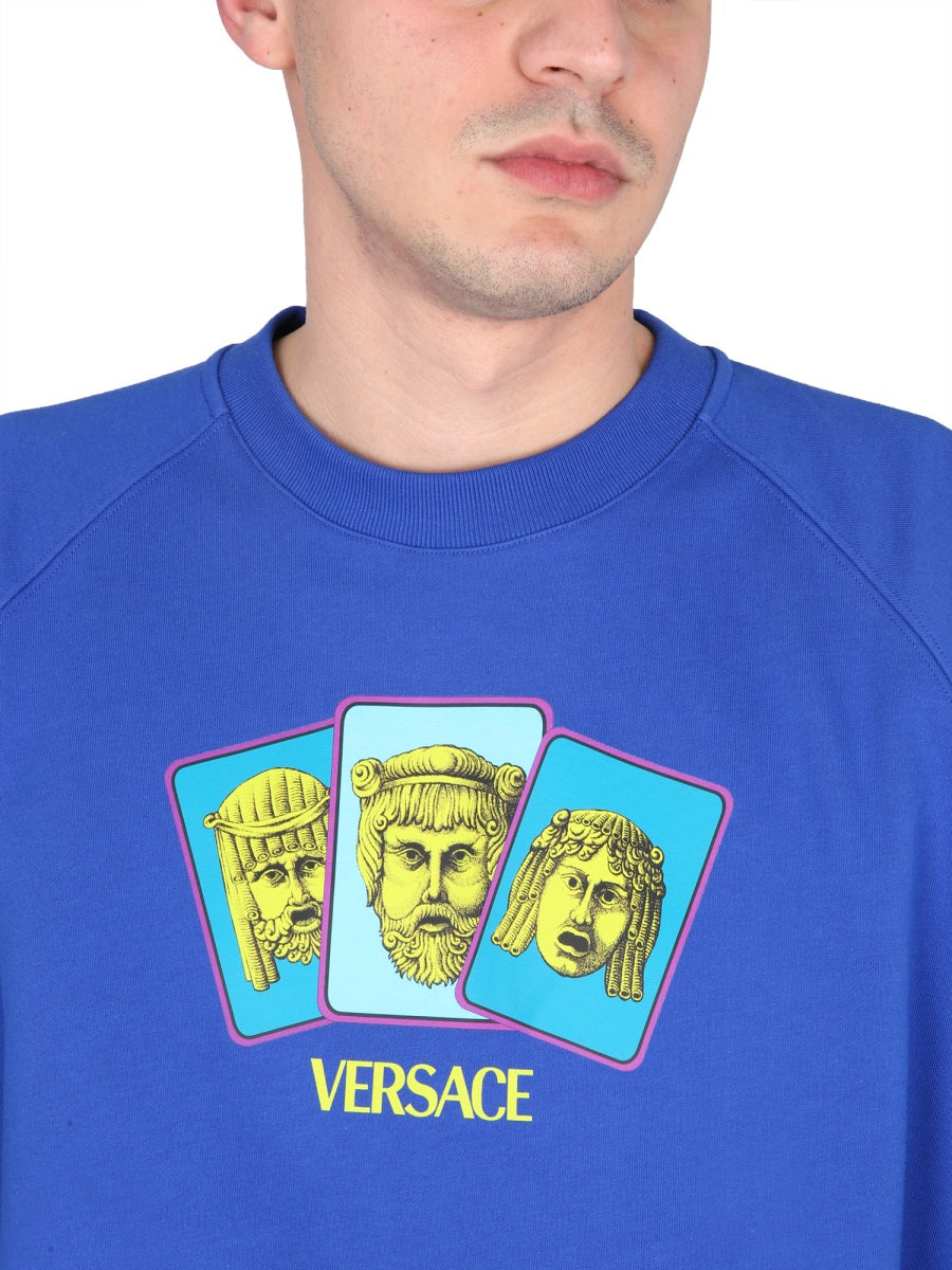 VERSACE SWEATSHIRT THE MASKS 10093461A067981UE30