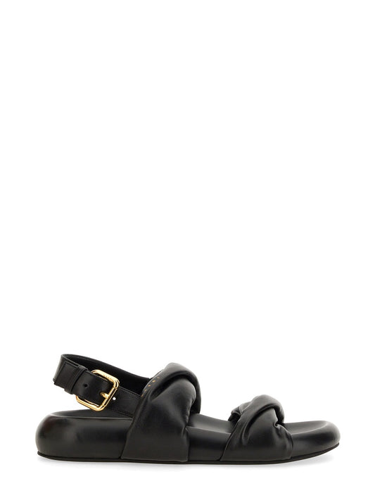 Marni LEATHER SANDAL SAMS019603P544300N99