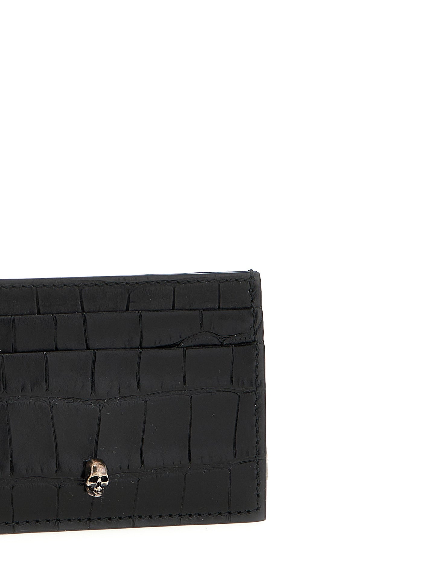 Alexander McQUEEN Card Case black 649212DZTIY1000