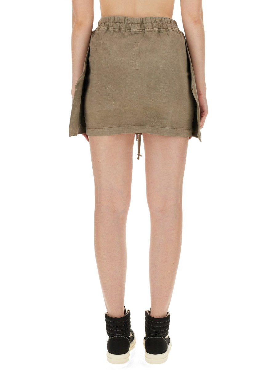 Rick Owens DRKSHDW MINI LIDO SKIRT DS01D1344SCF08