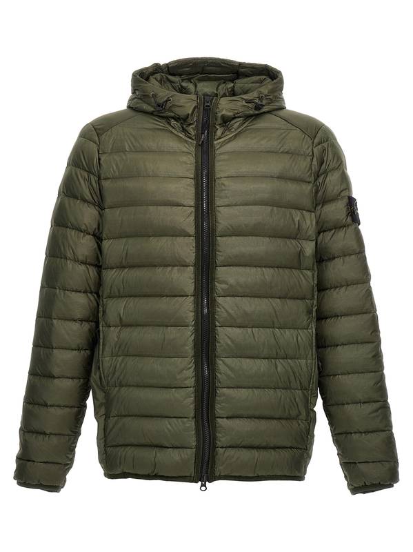 STONE ISLAND 'LOOM WOVEN CHAMBERS R-NYLON DOWN-TC' DOWN JACKET  811540324V0059（コート・ダウン） | ストーンアイランドのファッション通販 - Stok