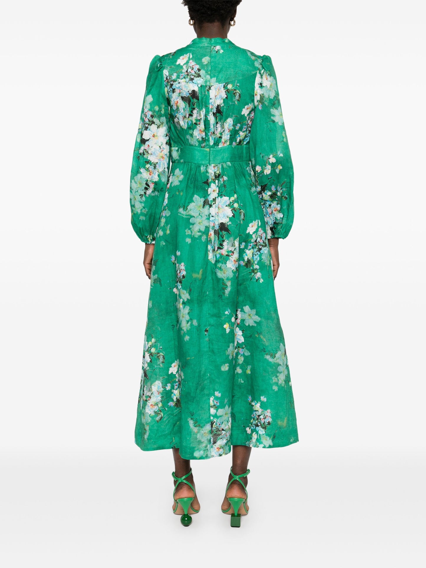 ZIMMERMANN Dresses Green 3124DRS255GRWCFL