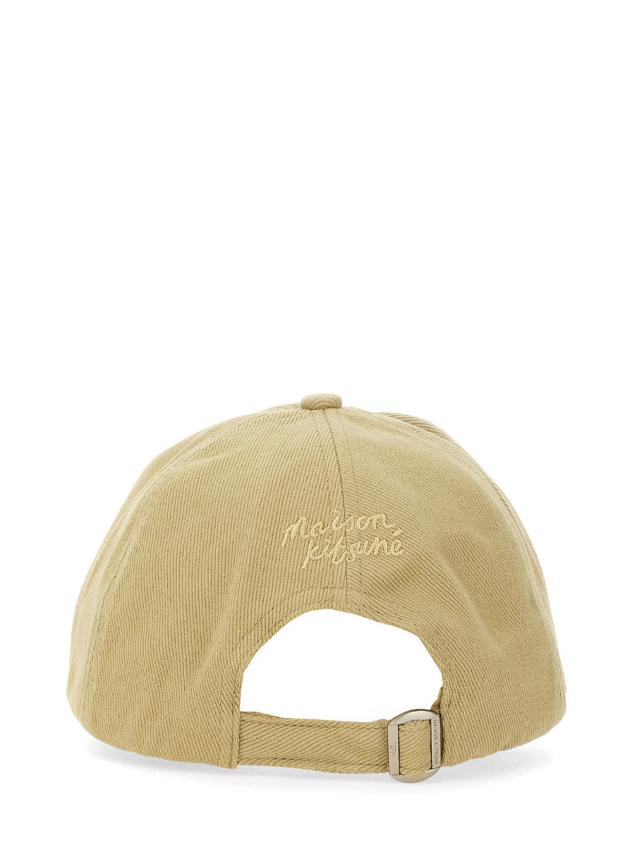 Maison Kitsuné FOX PATCH BASEBALL HAT MM06104WW0096P357