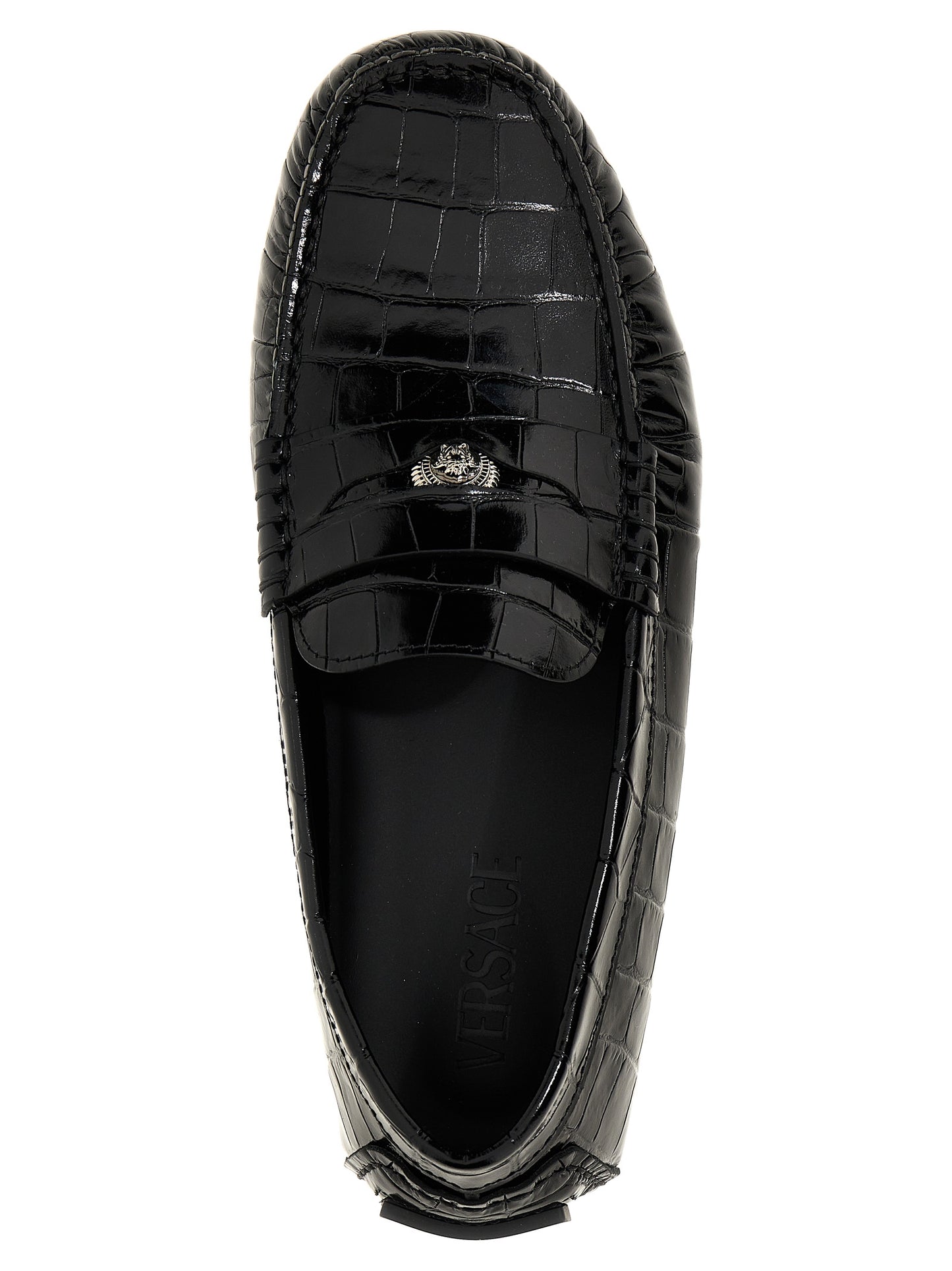 VERSACE 'DRIVER MEDUSA BIGGIE' LOAFERS 10139601A098811B00E