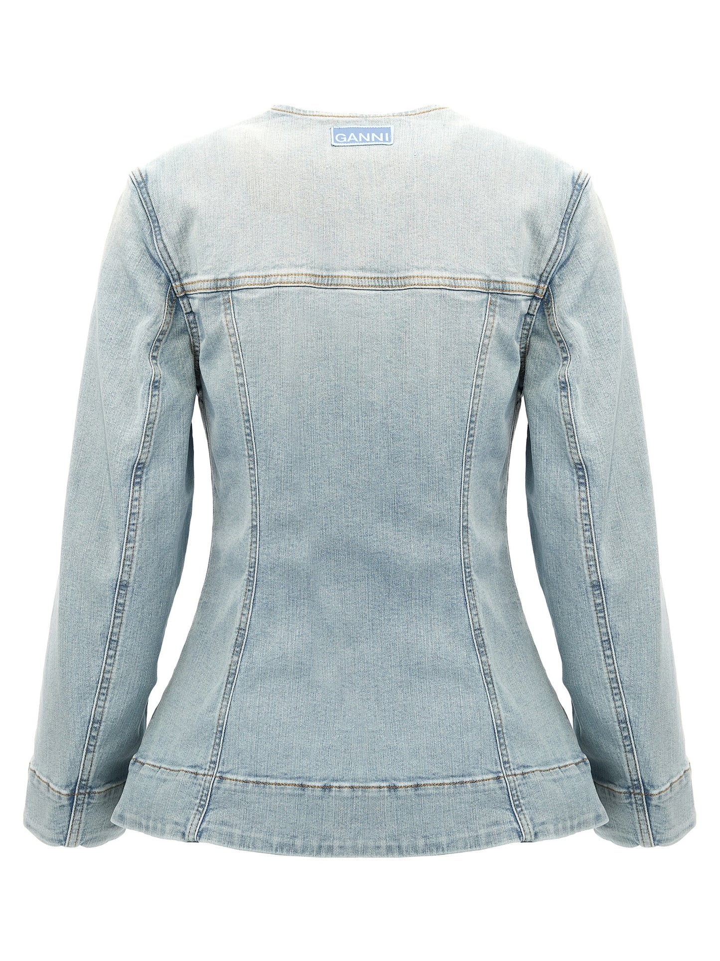 GANNI DENIM BLAZER J1471091