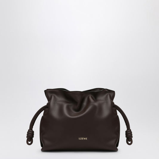 LOEWE Mini Chocolate leather Flamenco clutch A411FC2X73LEP_LOEW-3606