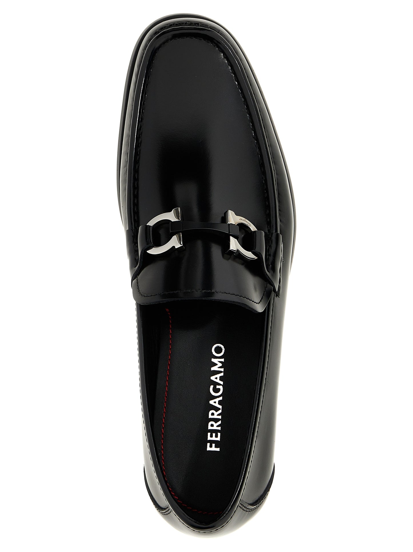 FERRAGAMO 'GRANDIOSO2' LOAFERS 774495NERO