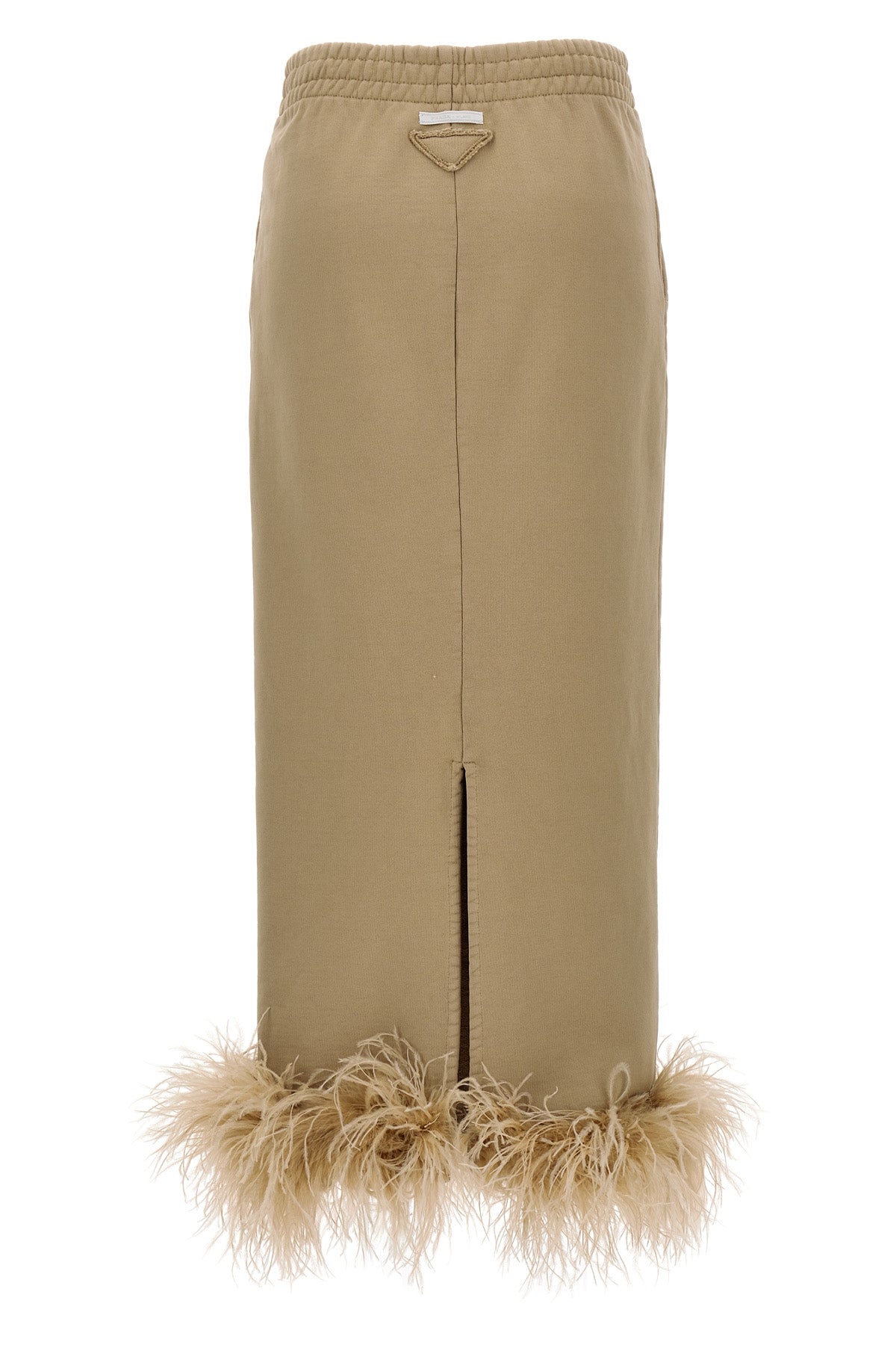 Prada FEATHER MIDI SKIRT 131102SOOO13YGF0627