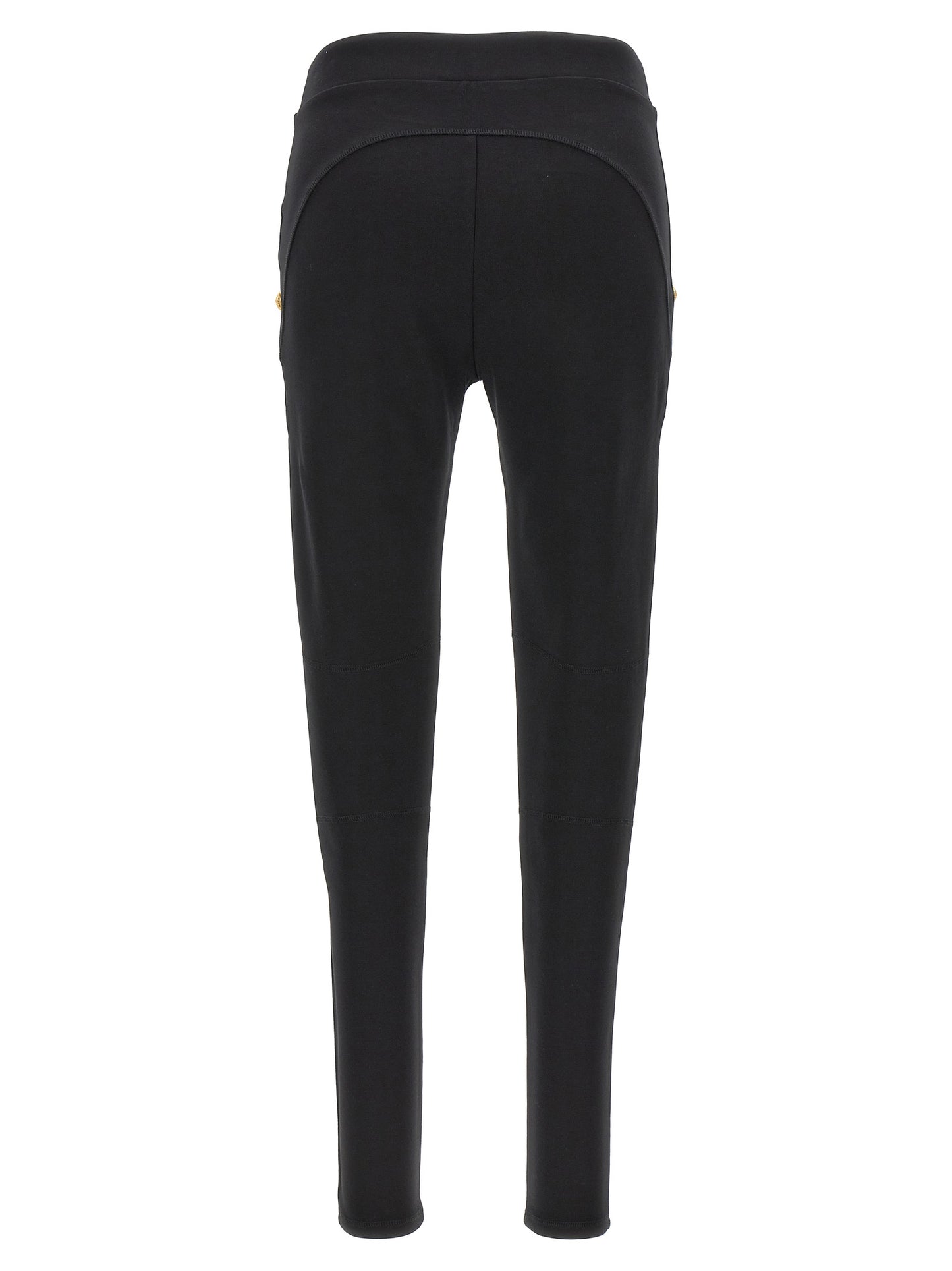 Balmain Leggings black CF1OC036JH300PA