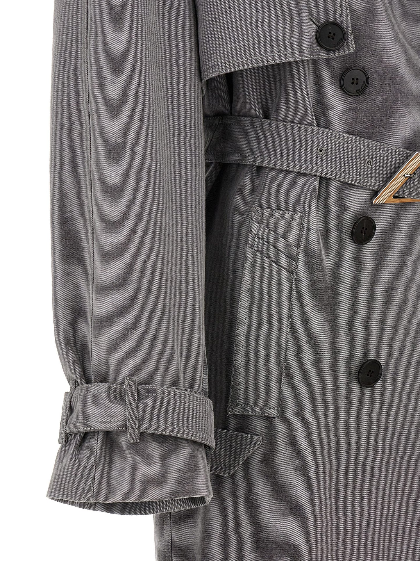 THE ATTICO DOUBLE-BREASTED TRENCH COAT 247WCC68D088084