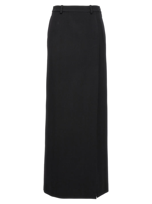 Balenciaga LONG WOOL SKIRT 773547TPT241000