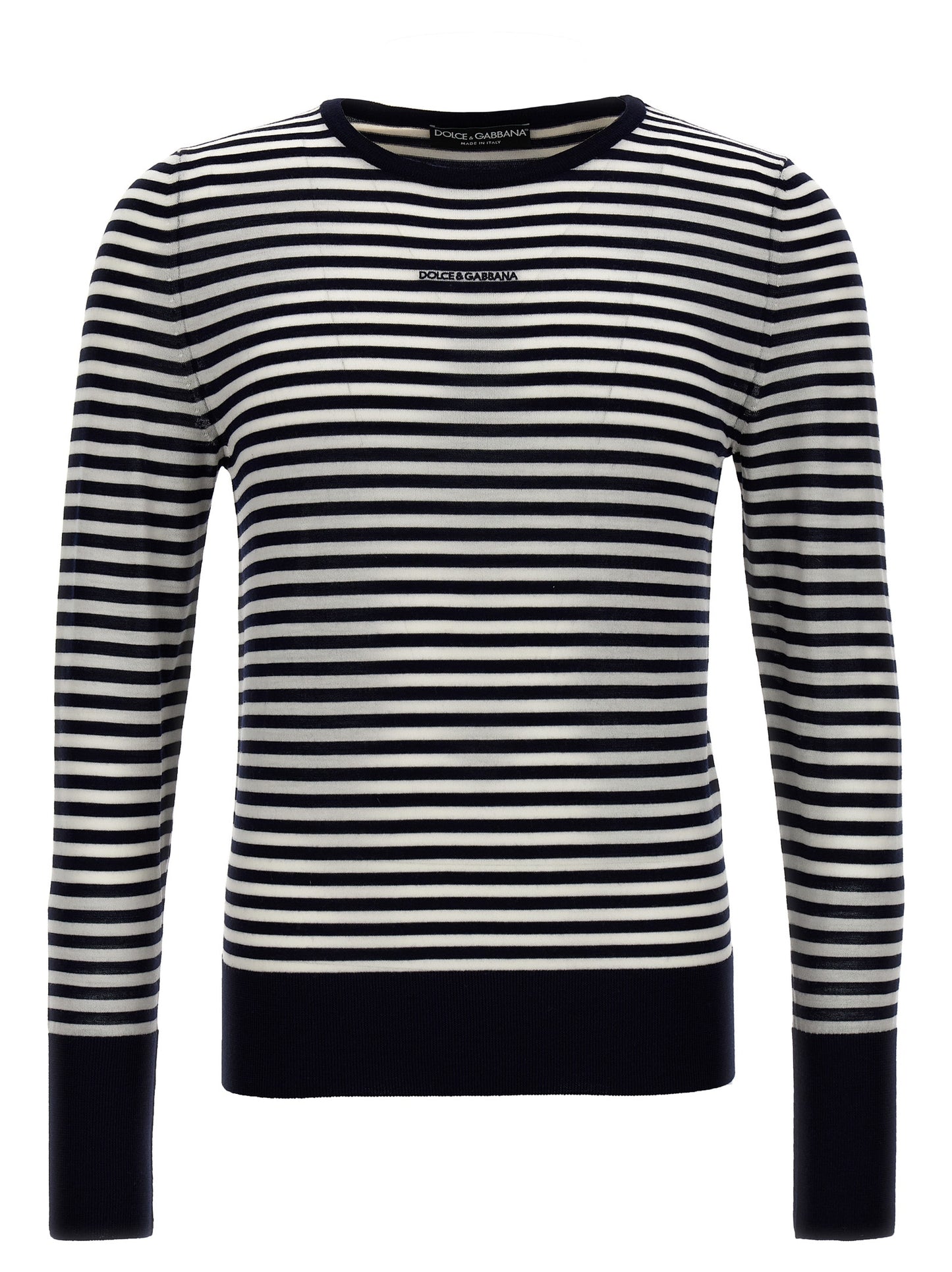 Dolce & Gabbana STRIPED SWEATER GXX14ZJCVQ9W1002