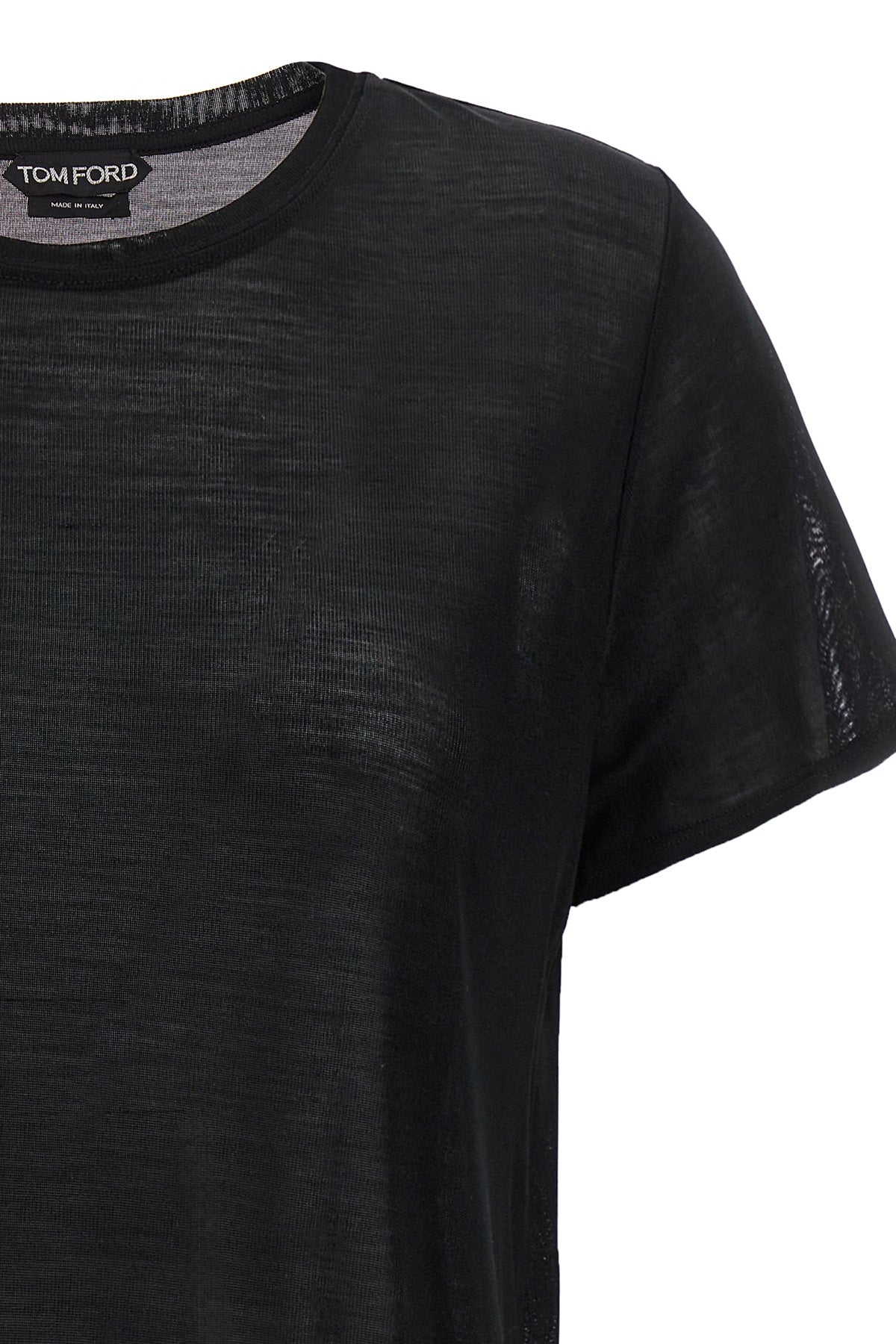 TOM FORD SILK T-SHIRT TSJ567JEX078LB999