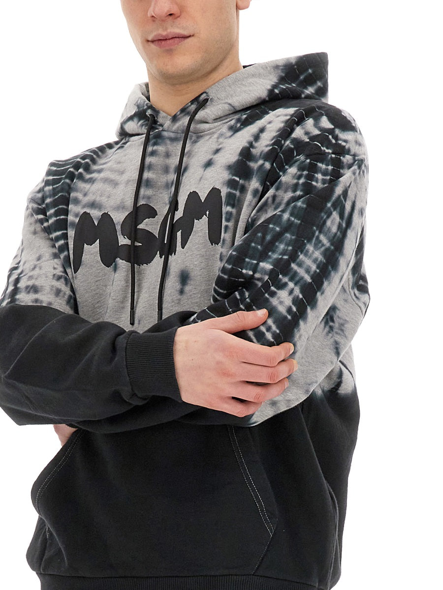 MSGM SWEATSHIRT WITH NEW LOGO 3640MM11124708494