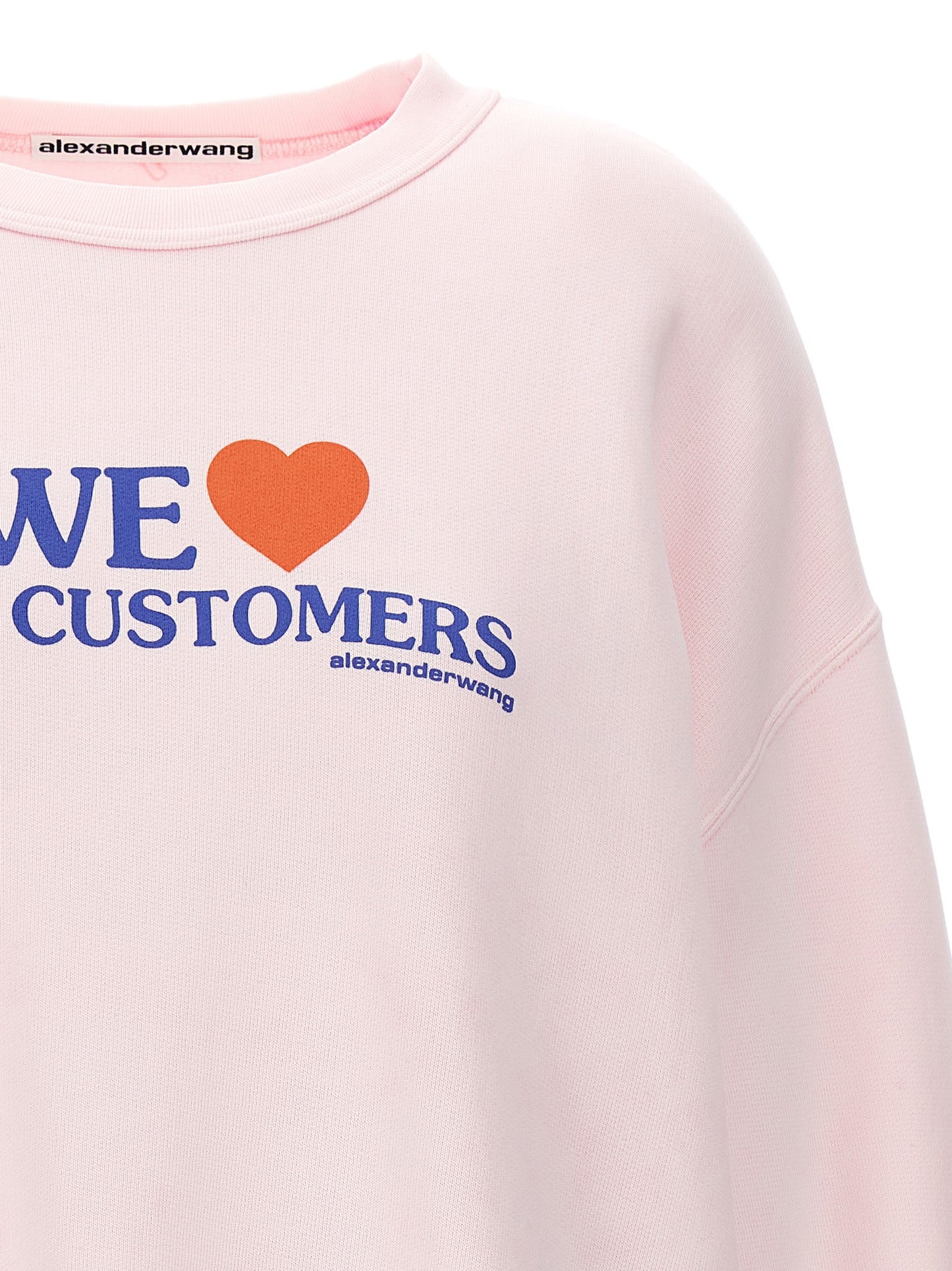 alexanderwang 'WE LOVE OUR CUSTOMERS' SWEATSHIRT UCC2241688683A