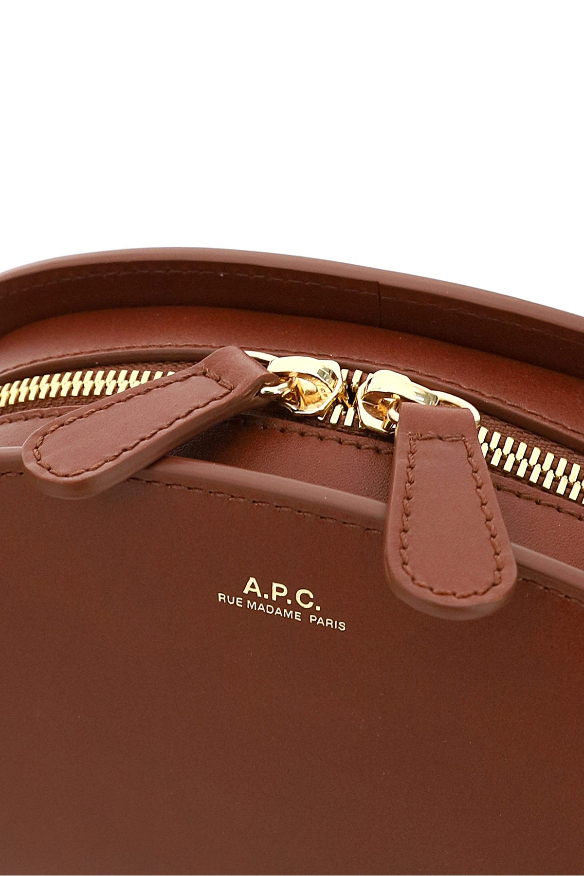 A.P.C. 'SAC DEMI LUNE MINI’ CROSSBODY BAG PXAWVF61392CAD