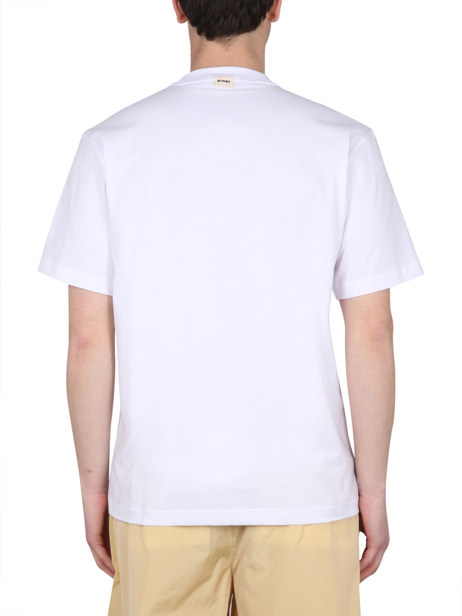 SUNNEI HEAD OF FASHION T-SHIRT MRTWXJER054JER012WHITE