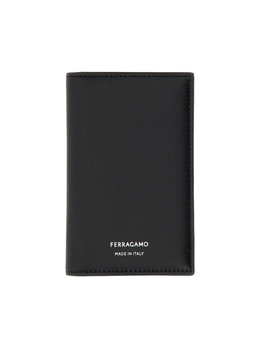 FERRAGAMO CREDIT CARD HOLDER WITH LOGO 770104661332001