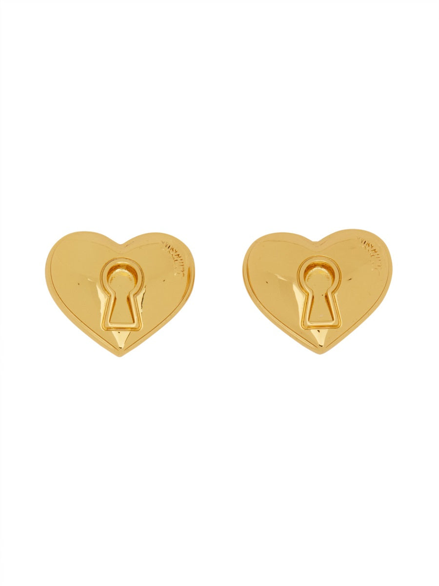 MOSCHINO LOGO EARRING 918484040606