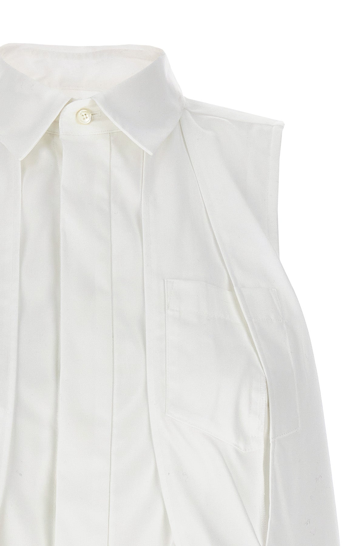 sacai SLEEVELESS SHIRT 2407094151