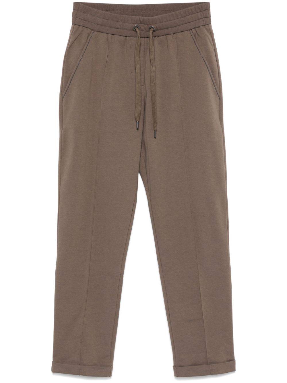 Brunello Cucinelli Trousers Brown MH827FB799C8705