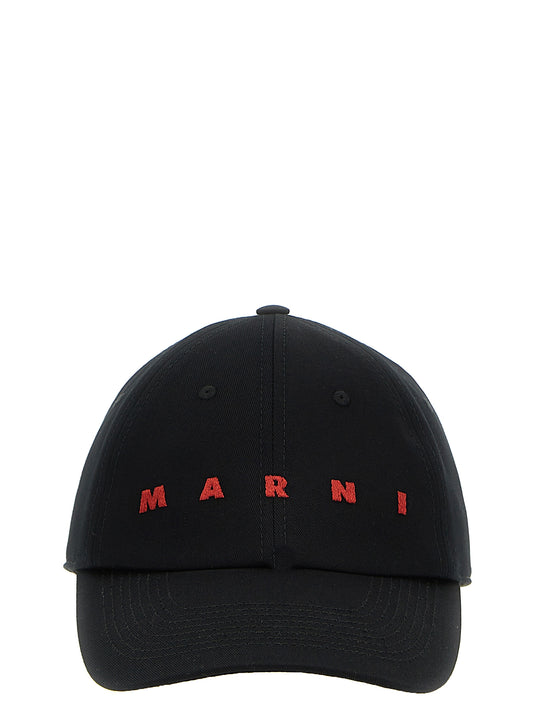 Marni LOGO EMBROIDERY CAP CLZC0108S0UTC31100N99