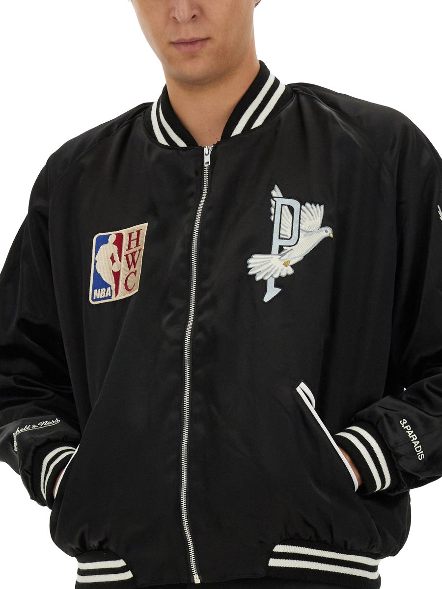 3.PARADIS VARSITY JACKET JK11083BLACK