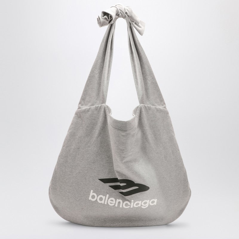 Balenciaga New Jersey heather grey hobo bag 7924802AA6RP_BALEN-1424